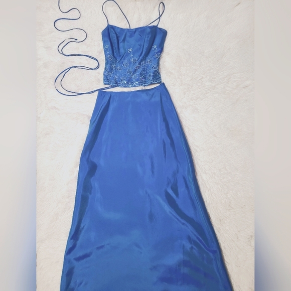 American Vintage Dresses & Skirts - Vintage Y2K two piece formal prom dress